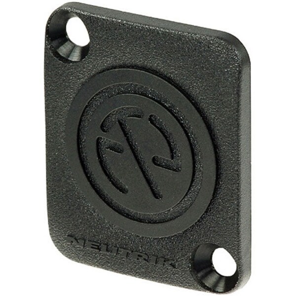 Main product image for Neutrik DBA-BL Blank Plate for D Cutouts 092-2286